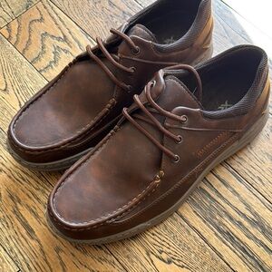 New Never Worn
Men's Brown Leather Casual Shoes